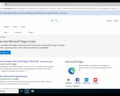 Come scaricare e installare il nuovo browser Edge della Microsoft