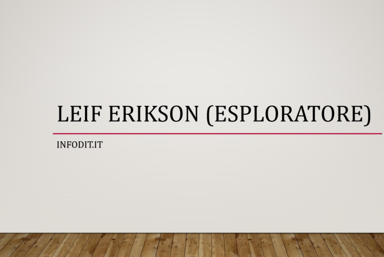 Leif Erikson, l’esploratore vichingo