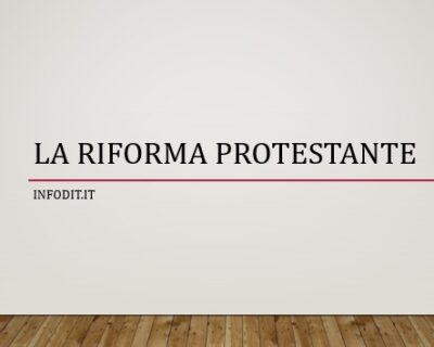 La Riforma protestante