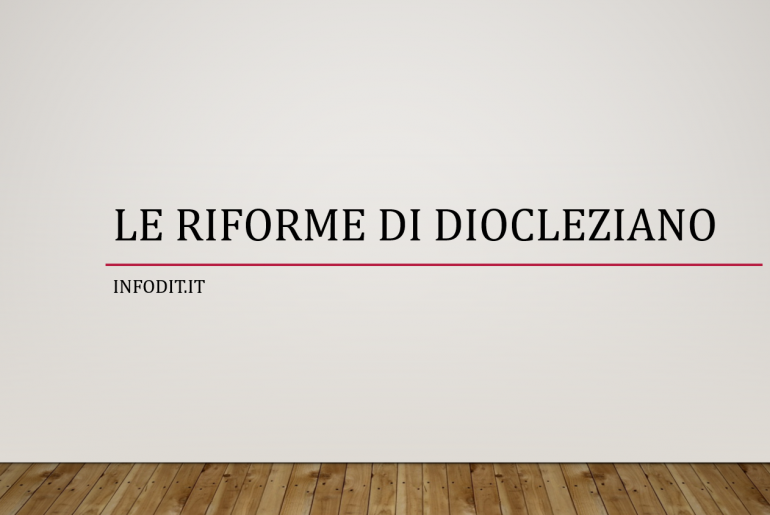 Le riforme di Diocleziano