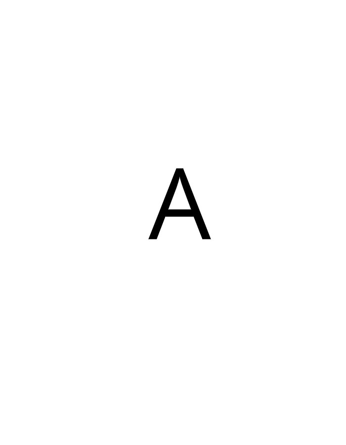 A (Lettera, simbolo)