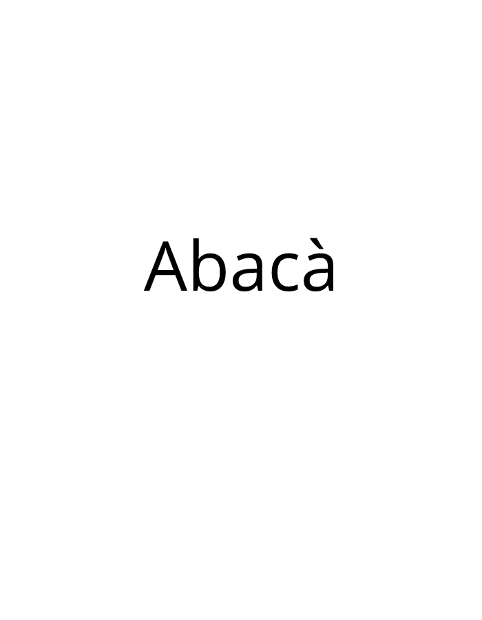 Abacà