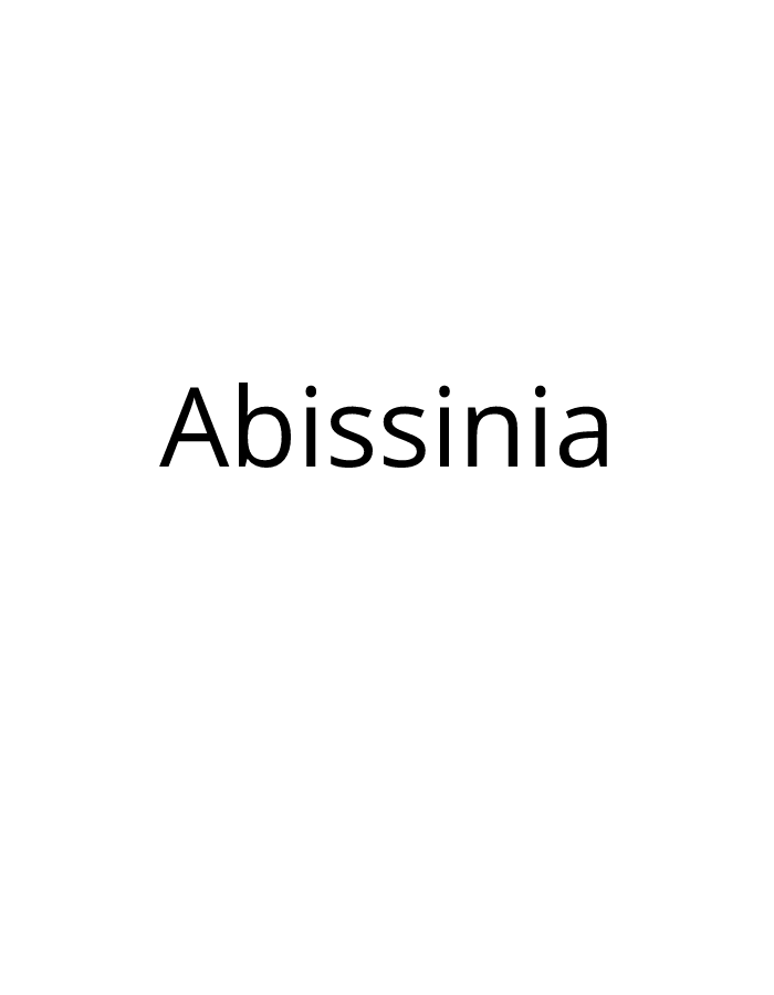 Abissinia