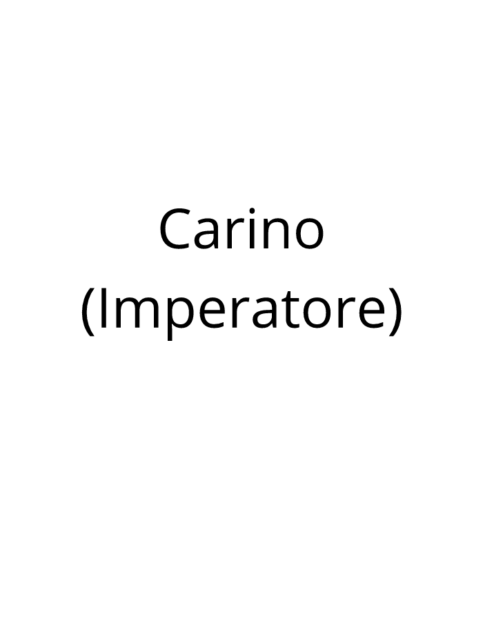 Carino Marco Aurelio (Imperatore)