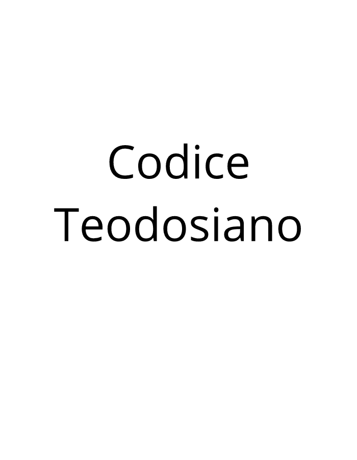 Codice teodosiano