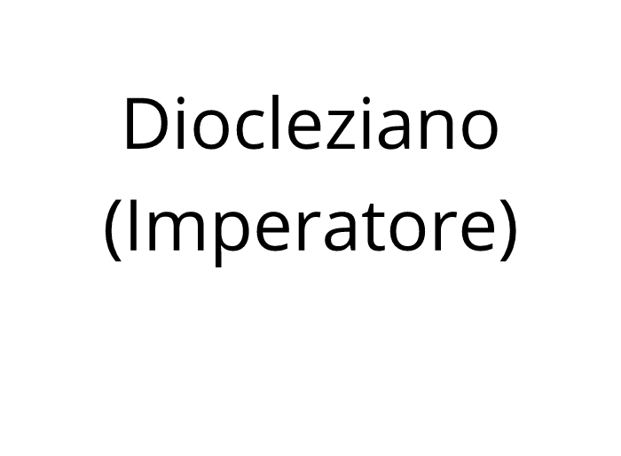 Diocleziano (Imperatore)