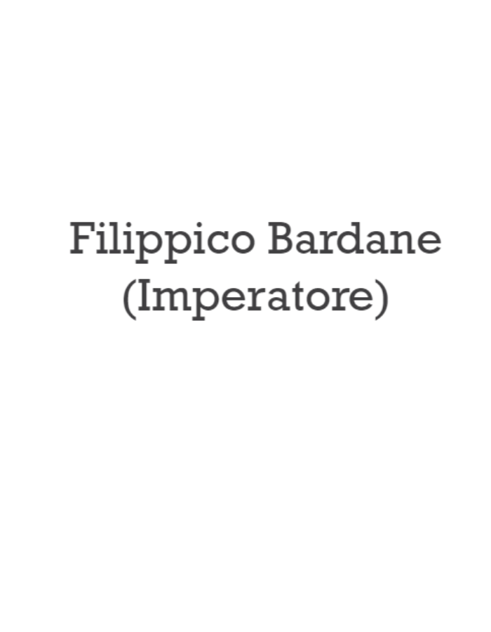 Filippico Bardane (Imperatore)