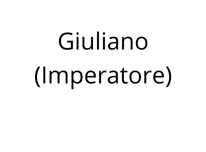 Giuliano (Imperatore)
