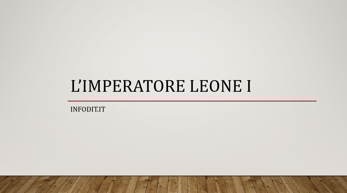 Leone I, imperatore bizantino