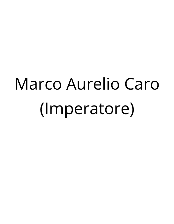 Marco Aurelio Caro (Imperatore)