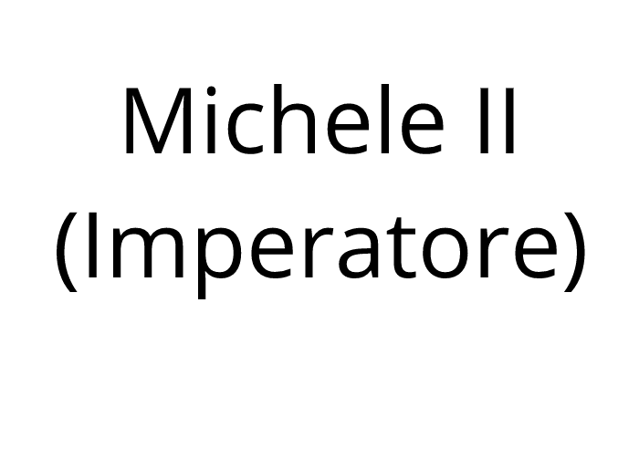 Michele II (Imperatore)