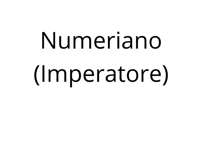 Numeriano (Imperatore romano)
