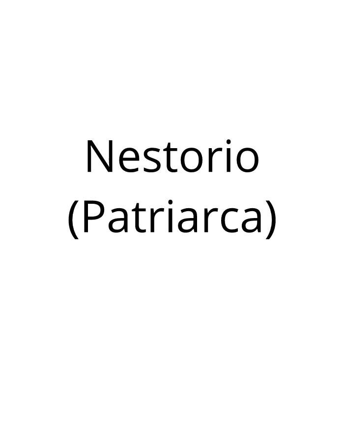 Nestorio (Patriarca di Costantinopoli)