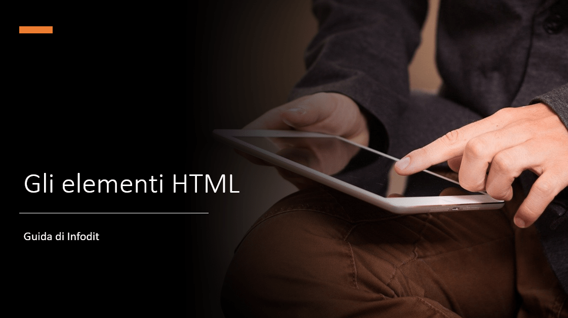 Gli elementi HTML e i loro tag