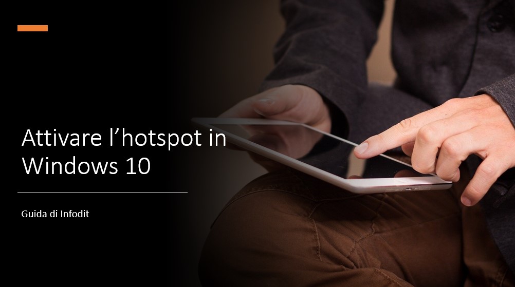 Hotspot mobile su PC Windows 10