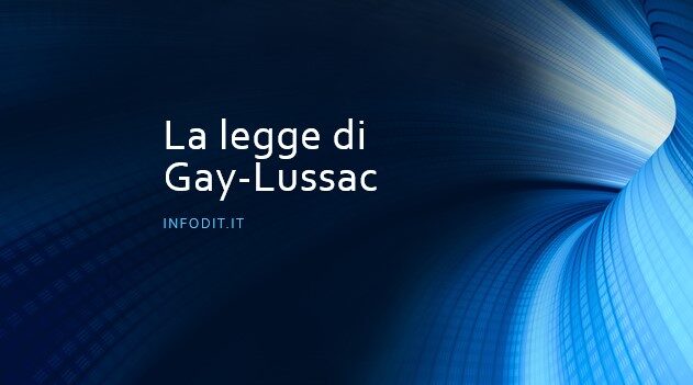 La legge di Gay-Lussac