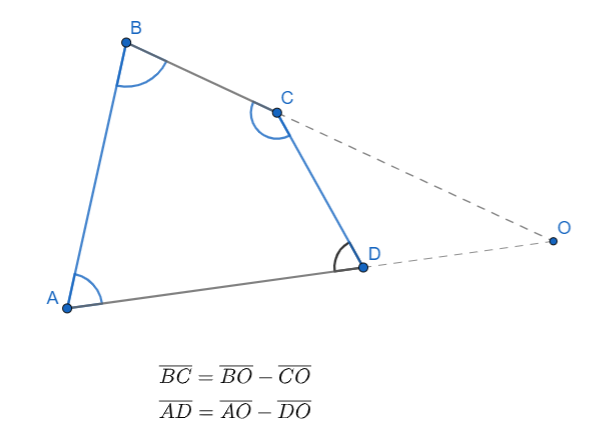 quadrilateri noti due lati e tre angoli