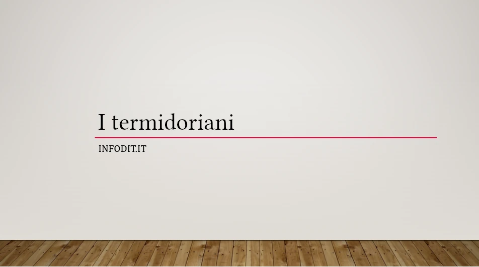I termidoriani