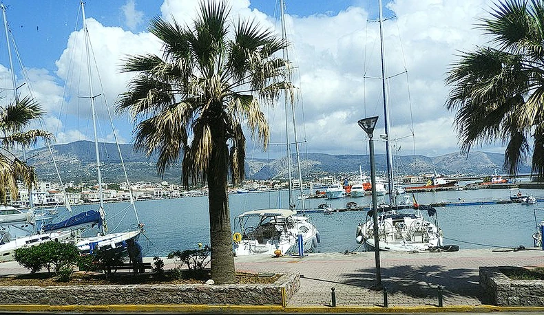 Porto dell'isola di Chio