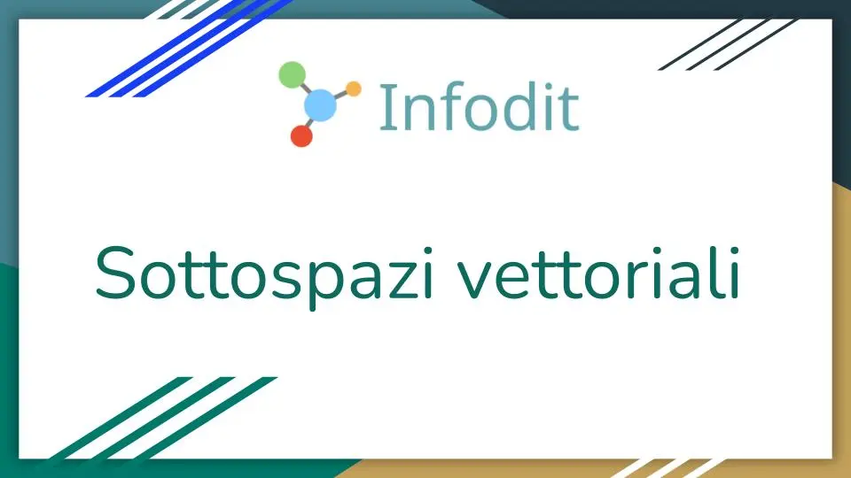 Sottospazi vettoriali