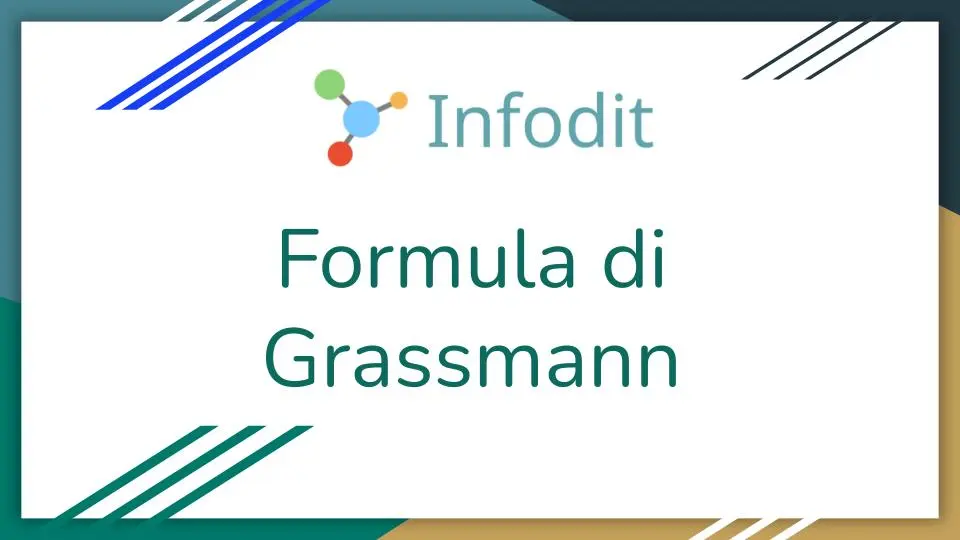 La formula di Grassmann